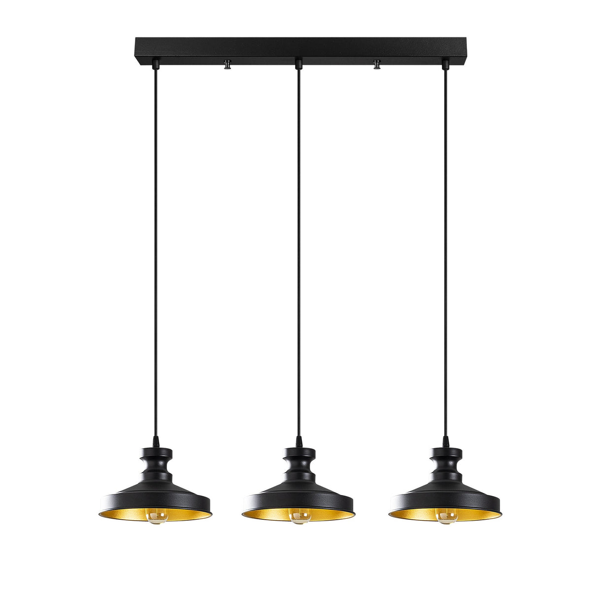 Black Metal Pendant Lamp Allure 