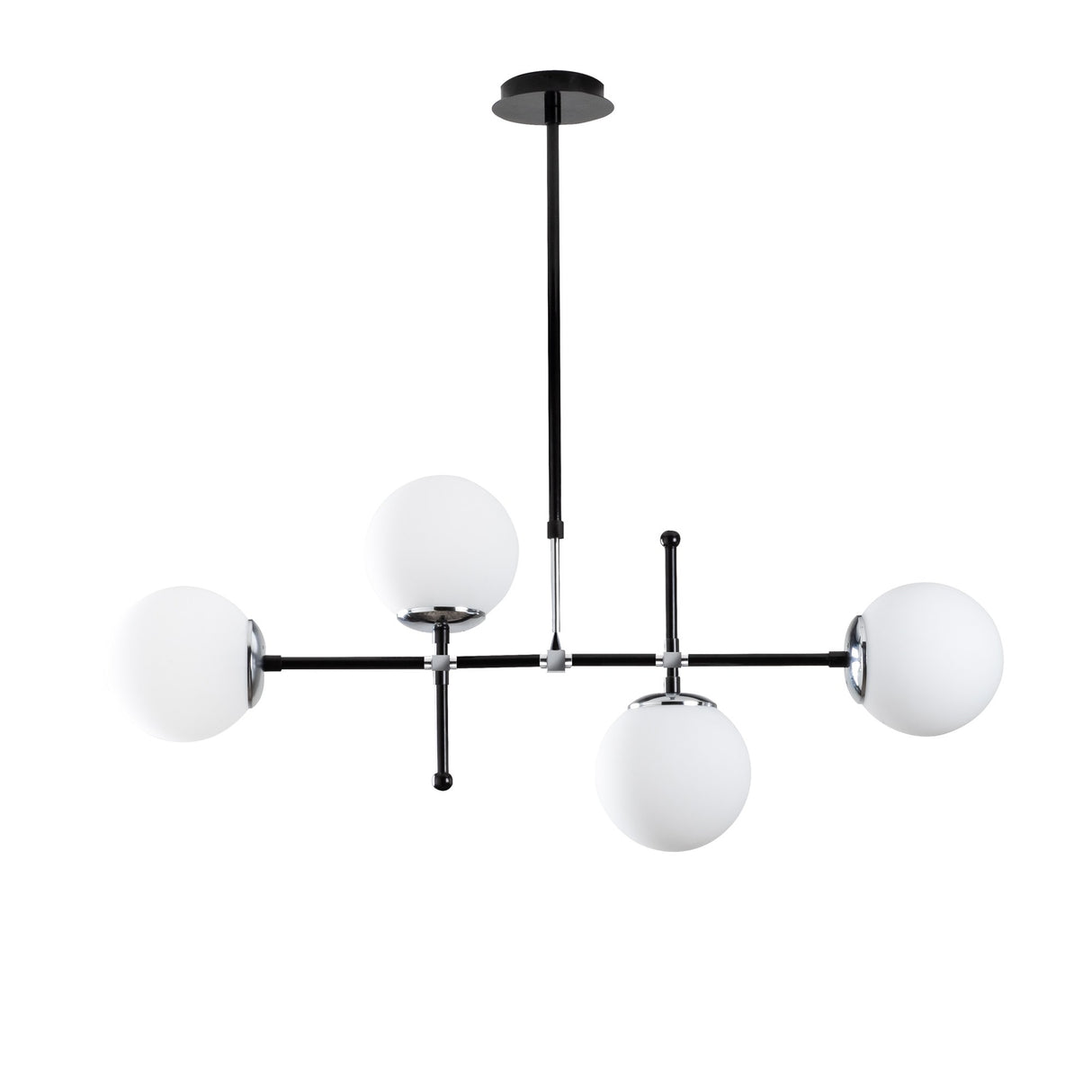 Black Metal Pendant Lamp Rosanna 