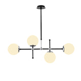 Black Metal Pendant Lamp Rosanna 