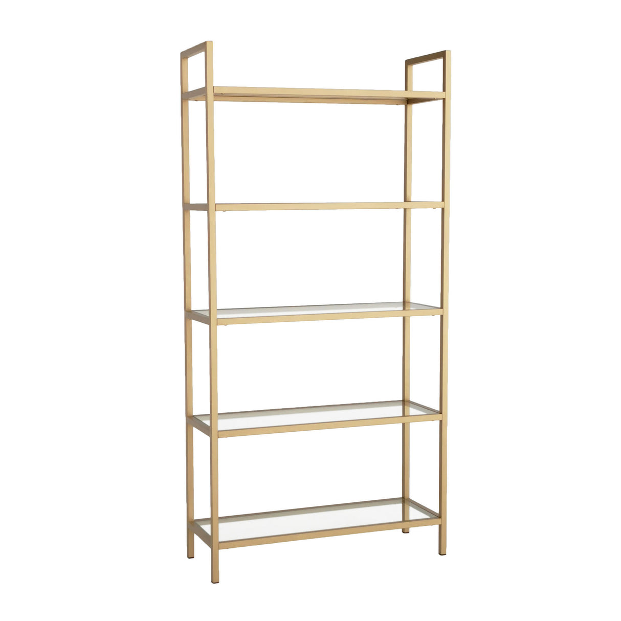 Boekenkast Veneto Goud Glas 80x165x30 cm