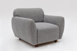 Armchair eddy light gray