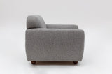 Armchair eddy light gray