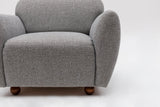 Armchair eddy light gray