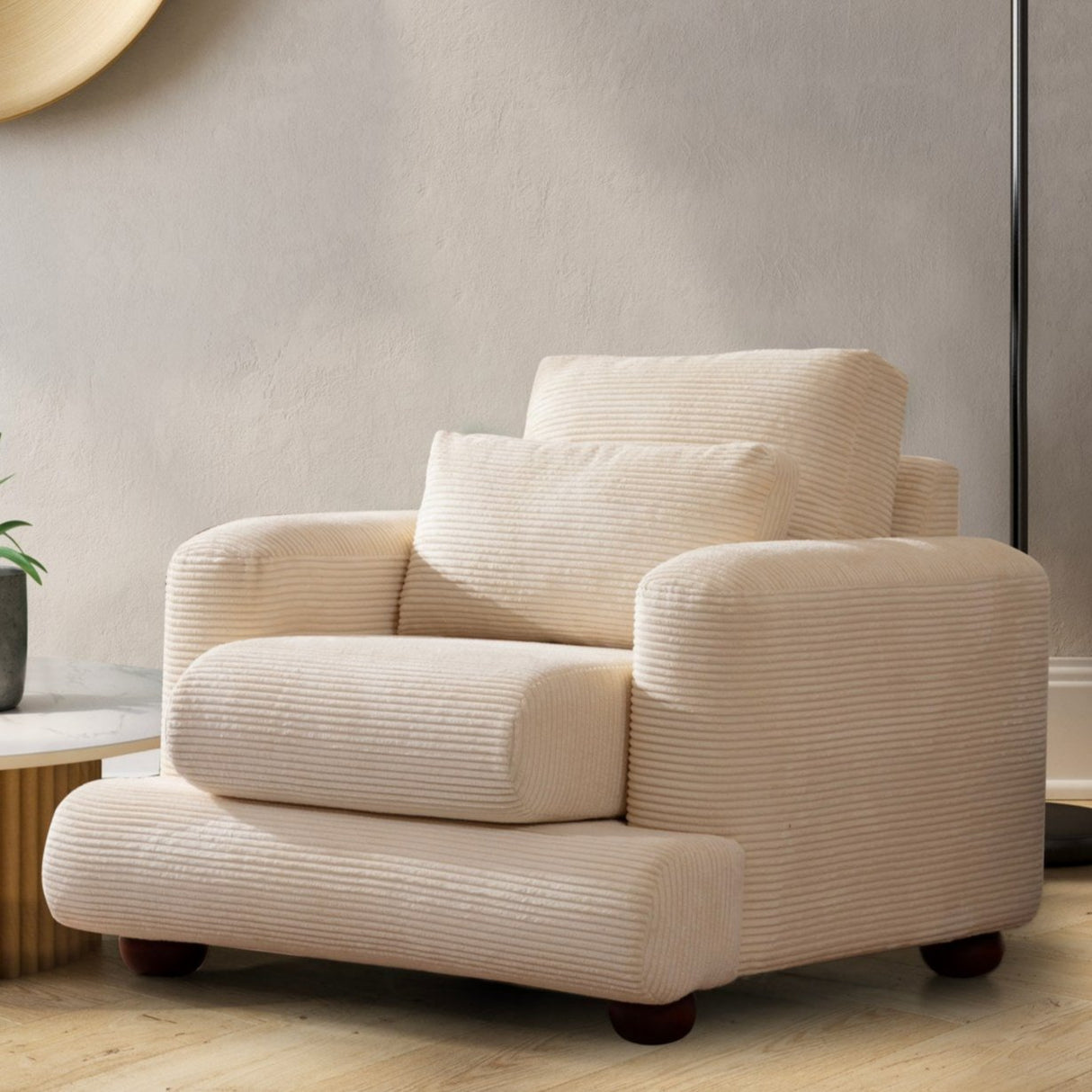 Fauteuil River Beige