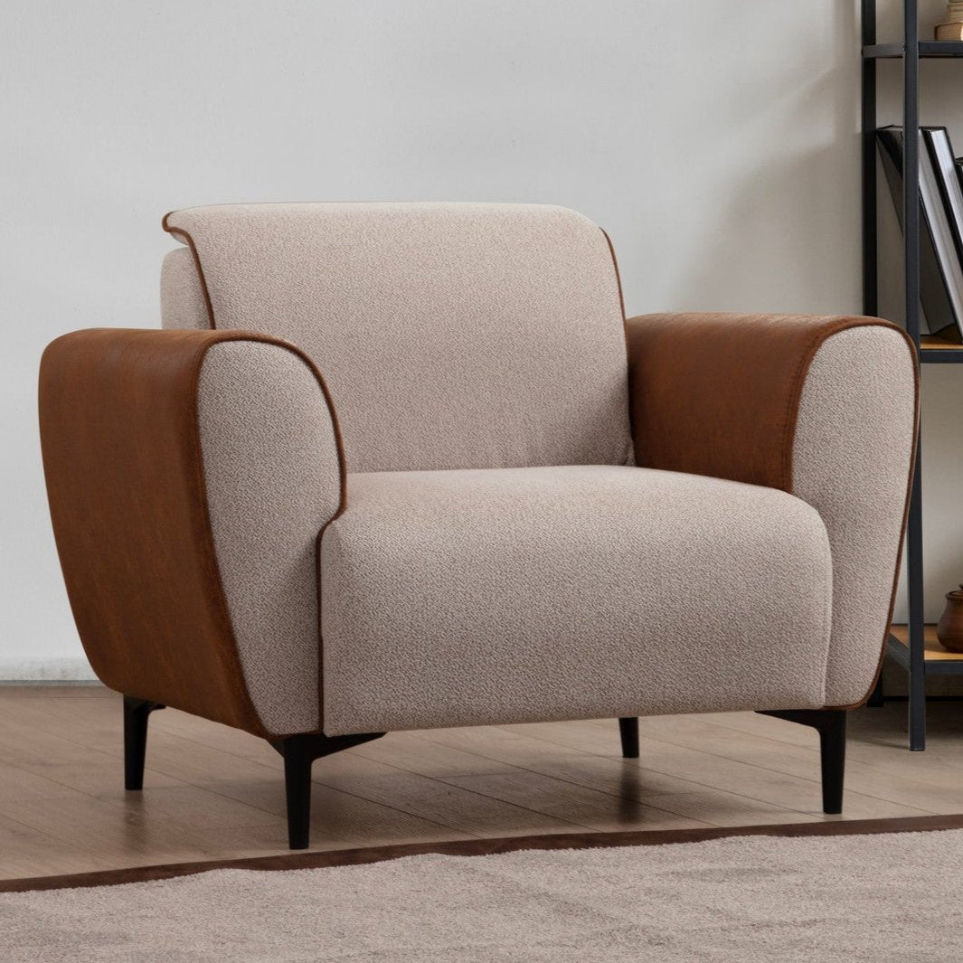 Fauteuil Aren Beige Kaneel