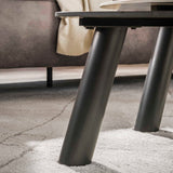 Arvo Twin coffee table set of 2 Ceramic travertine 100x87 cm 