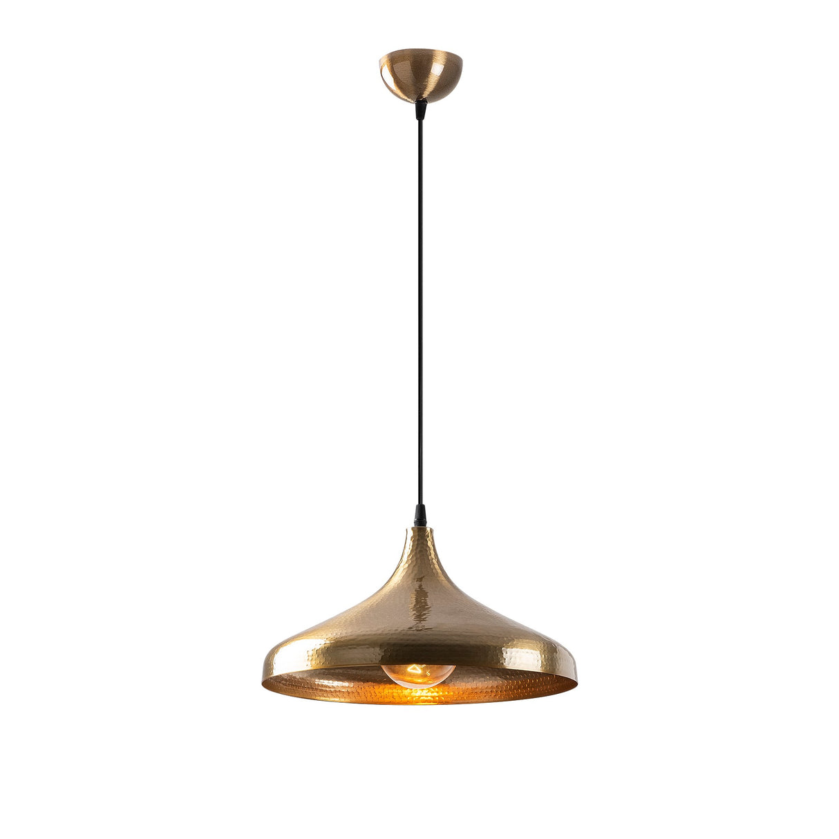 Bronze Metal Pendant Lamp Eclipse 