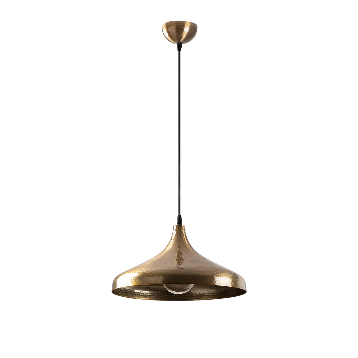 Bronze Metal Pendant Lamp Eclipse 