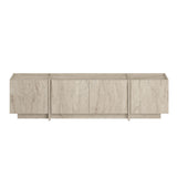 Lowen TV cabinet travertine 180 cm Melamine-coated wood