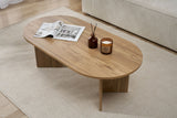 Sable Oak Melamine Coffee Table 119x60x40 cm 