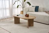 Sable Oak Melamine Coffee Table 119x60x40 cm 