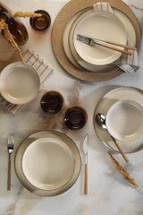 MOD12Y1730P02 Cream 100% PORCELAIN 24 cm wide