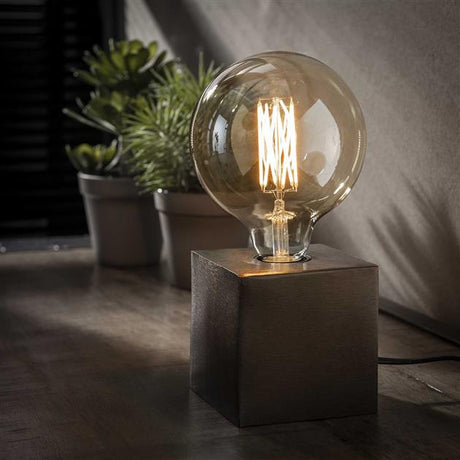 Industrial table lamp block