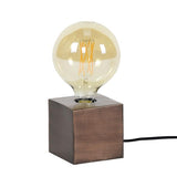 Industrial table lamp block