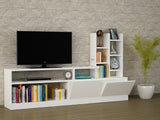 TV Meubel Set Dolunay Wit Melamine 164,4x91,3x25 cm