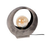 Industrial Mia Metal Round Table Lamp