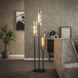 Floor lamps - Floor lamp Kik 3 - slightly stepped cylinder glass - Dimehouse