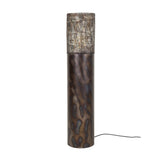 Floor lamp cylinder Brick 120 cm black brown 