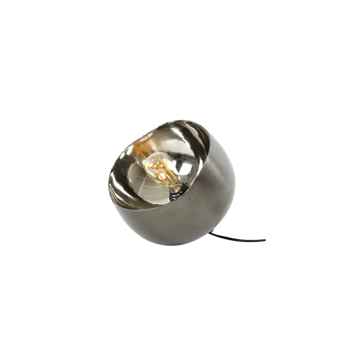 Oria Table Lamp €28 Mirror Black Nickel 
