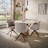 Hanging lamp 5-light stepped colored glass black metal Valeo