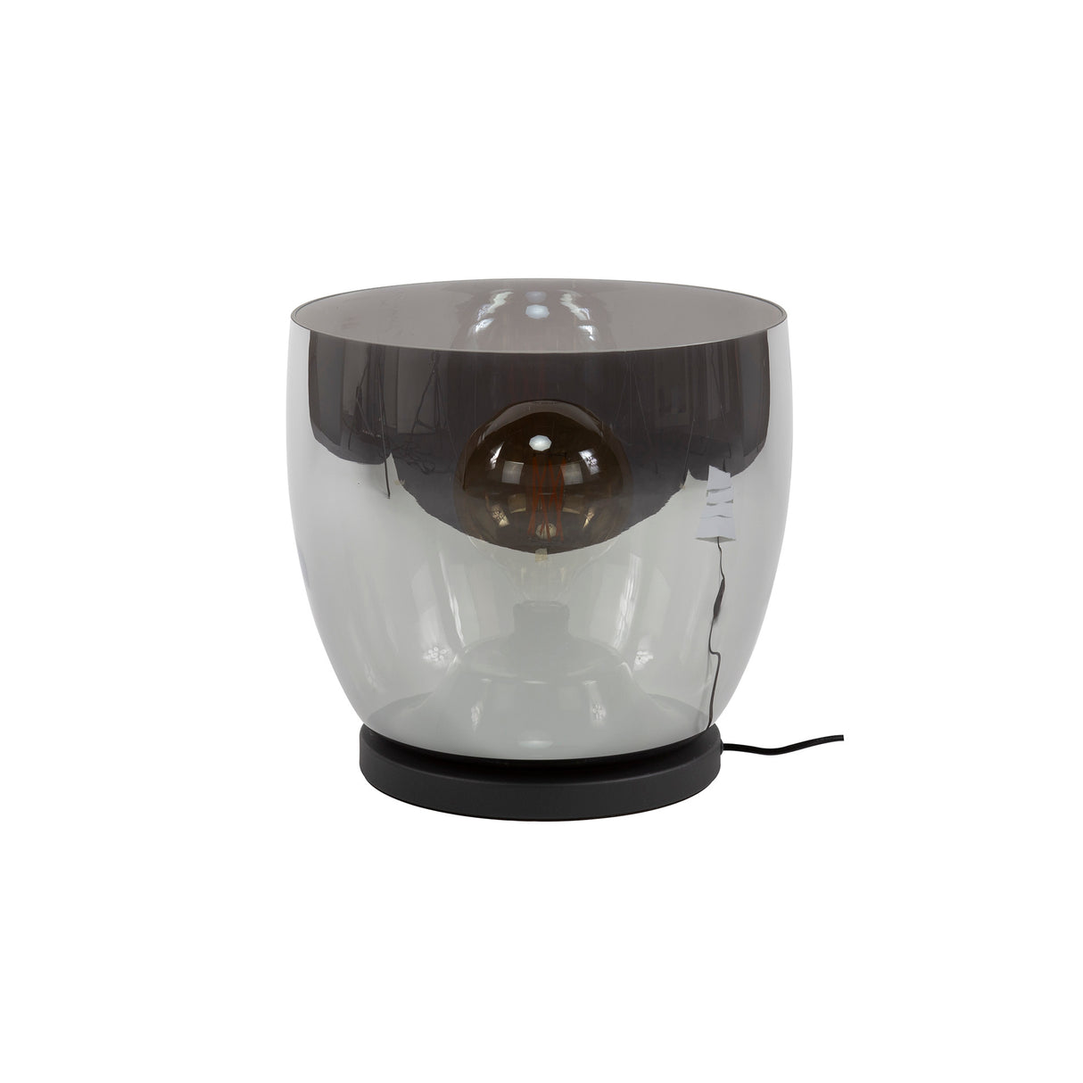 Floor lamp Dain UP XL Chrome-colored glass 