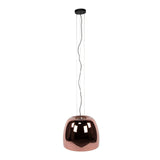 Dain pendant lamp 1-light XL copper-colored glass 