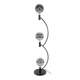 Floor lamp Niro 3-light black 