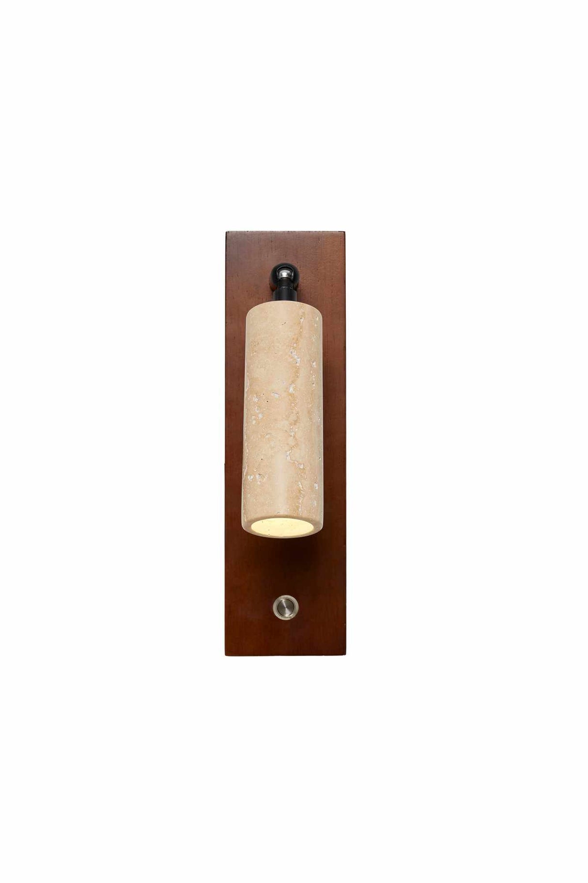 Small - Walnut Beige Walnut Travertine Cap