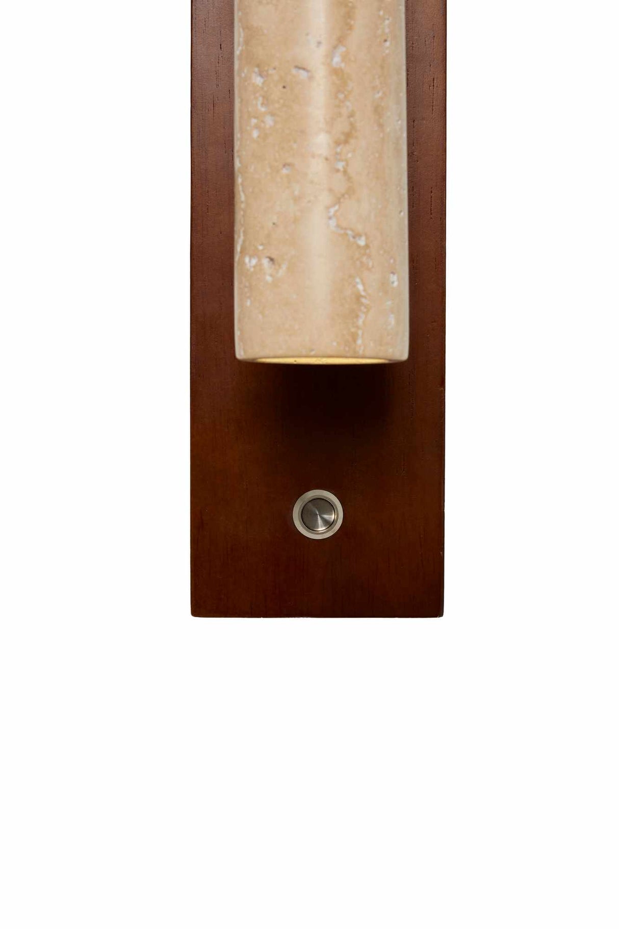 Small - Walnut Beige Walnut Travertine Cap