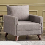 Fauteuil Bella Bruin