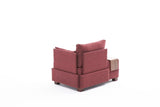 Fauteuil Rechts Fly Claret Rood