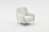 Fauteuil Simena Crème Goud