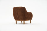 Fauteuil Rens Bruin Koperkleurig