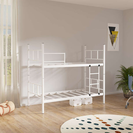 Bunk Bed Children - White - 200x90 cm 