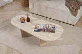 Ovalis - Travertine 100% MELAMINE COATED PARTICLE BOARD