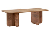 Akira coffee table in Atlantic Pine 120 cm Melamine-coated wood