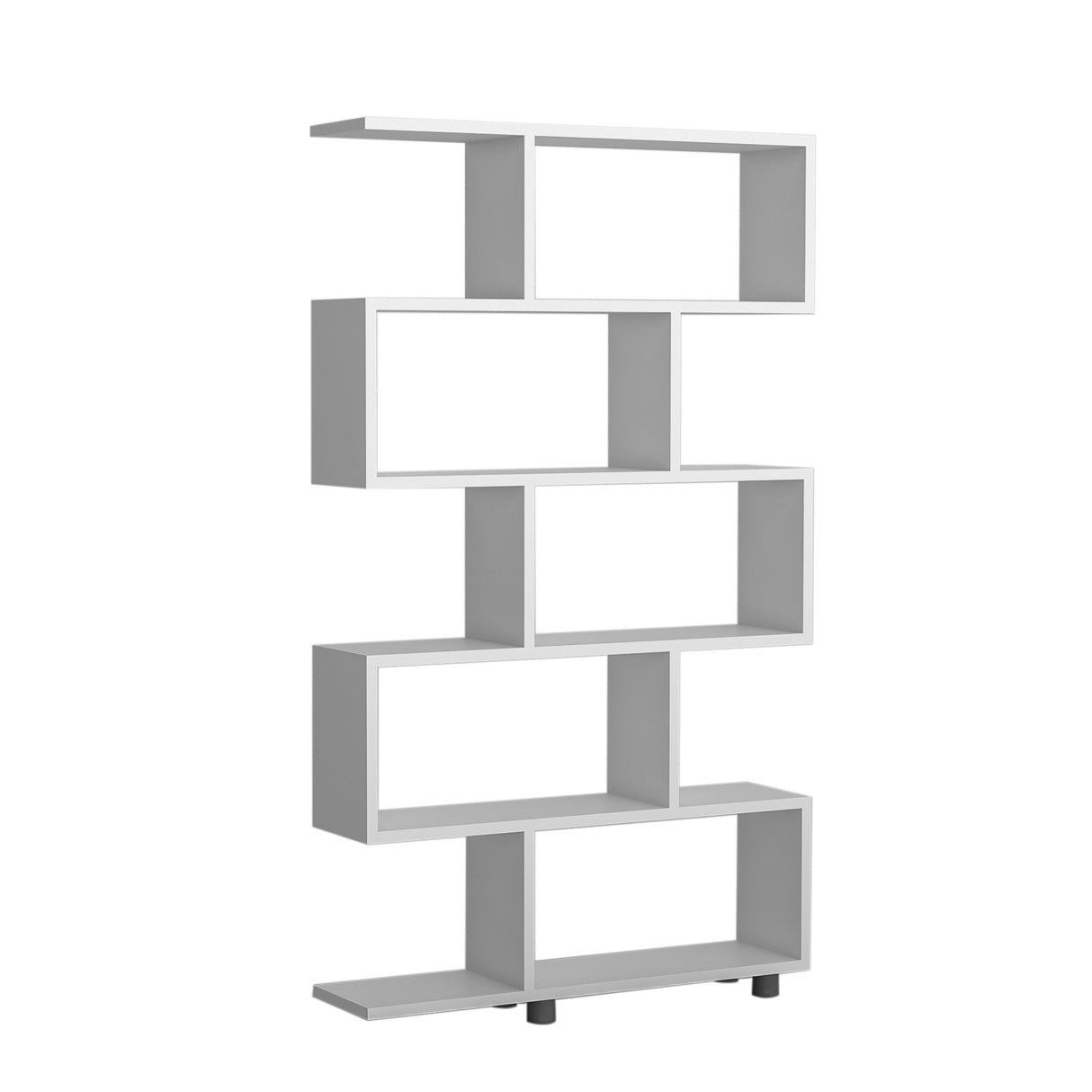 Boekenkast Elif Wit Melamine 90x156x20 cm