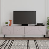 TV Meubels - TV Meubel Dune Mokka Melamine 180x50x29,6 cm - Dimehouse