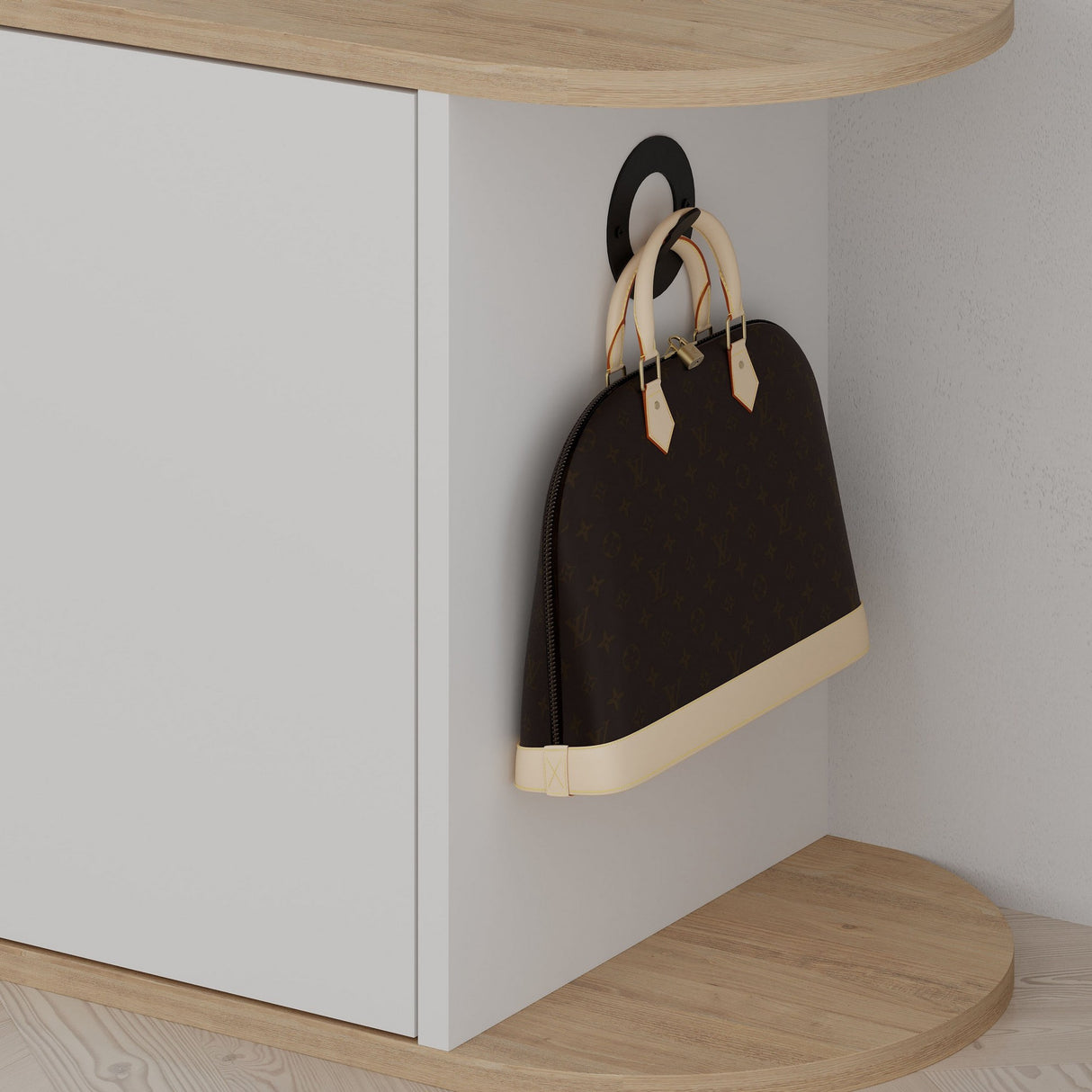 Shoe cabinet Nova Shoe bench oak white melamine 104x50x37 cm