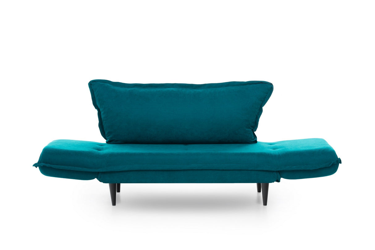 2-zits Slaapbank Vino Daybed Petrol Groen