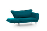 2-zits Slaapbank Vino Daybed Petrol Groen