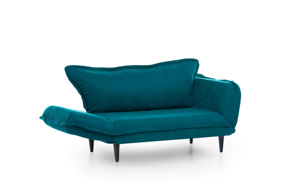 2-zits Slaapbank Vino Daybed Petrol Groen