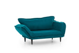 2-zits Slaapbank Vino Daybed Petrol Groen