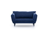 2-zits Slaapbank Vino Daybed Navy Blauw