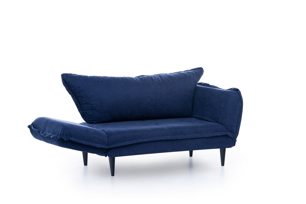 2-zits Slaapbank Vino Daybed Navy Blauw