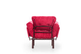 Fauteuil Nitta Single Maroon