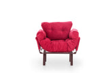 Fauteuil Nitta Single Maroon