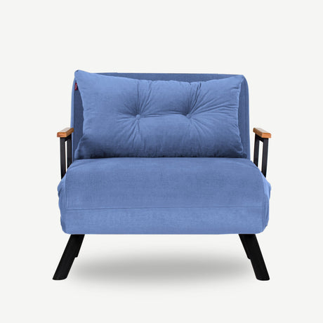 Sleeping armchair Sando blue