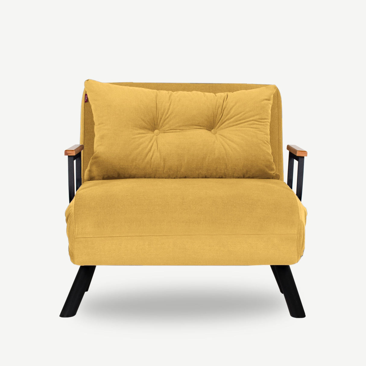 Slaapfauteuil Sando Mustard