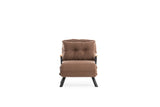 Slaapfauteuil Sando Licht Bruin